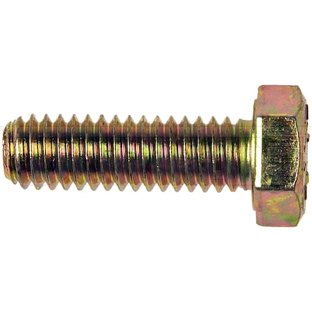 Dorman Class 10.9, M8-1.25 Hex Head Cap Screw, Zinc Yellow Steel, 25 mm L 981-425D